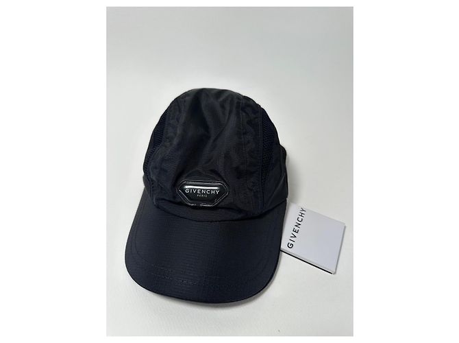 Givenchy Black Technical Cap with Logo – Size 58 - view 6