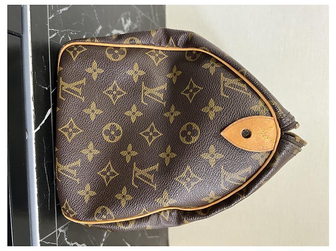 Louis Vuitton Speedy Monogram Canvas 30 Marrone - vista 4