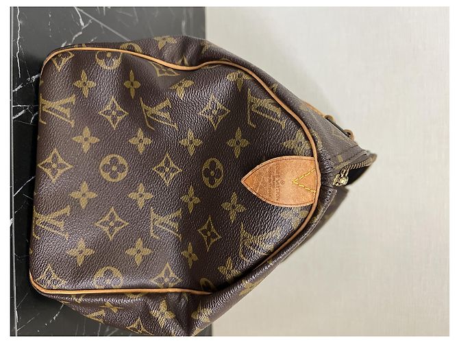 Louis Vuitton Speedy Monogram Canvas 30 Marrone - vista 5