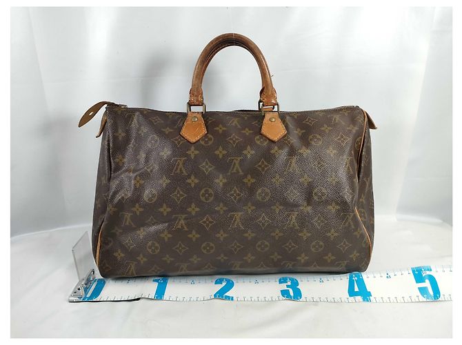 Louis Vuitton Speedy Monogram Canvas 40 Marrone - vista 2