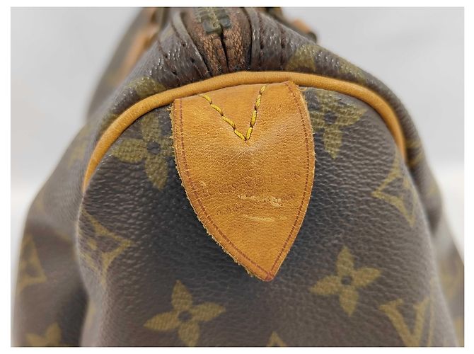Louis Vuitton Speedy Monogram Canvas 30 Marrone - vista 3