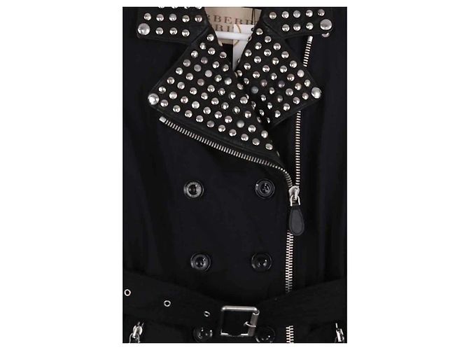 Burberry Gabardina negra Negro - vista 2
