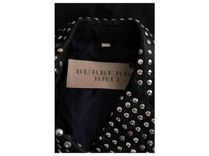 Burberry Gabardina negra Negro - vista 5
