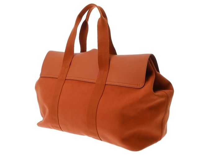Hermès Borsa Hermes Valparaiso GM Arancione - vista 3