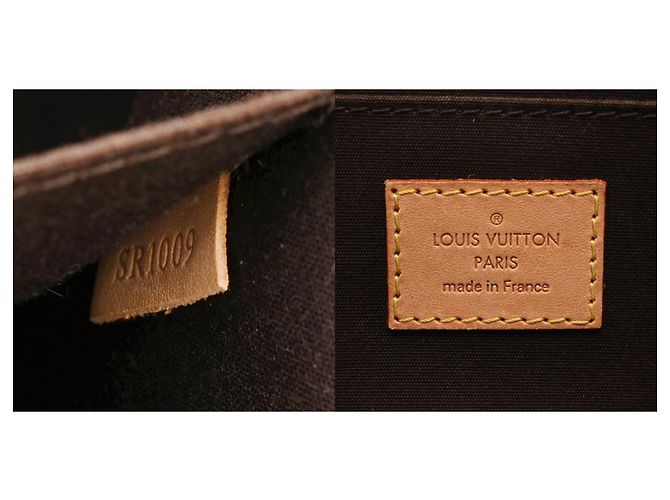 Louis Vuitton Monogram Vernis Roxbury Drive Handtasche Bordeaux - Ansicht 11
