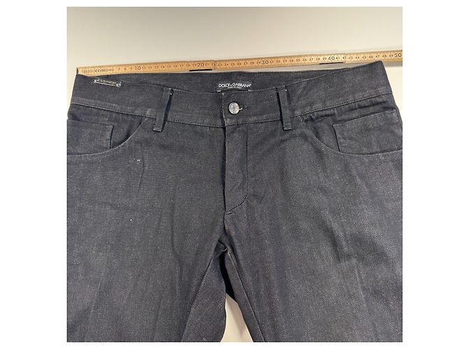 Dolce & Gabbana Black Denim Jeans Schwarz - Ansicht 3
