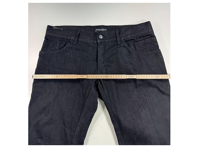 Dolce & Gabbana Black Denim Jeans Schwarz - Ansicht 4