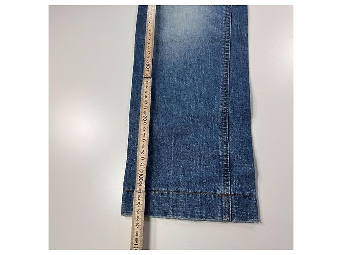 Jeans in denim blu da uomo Dolce & Gabbana - vista 7