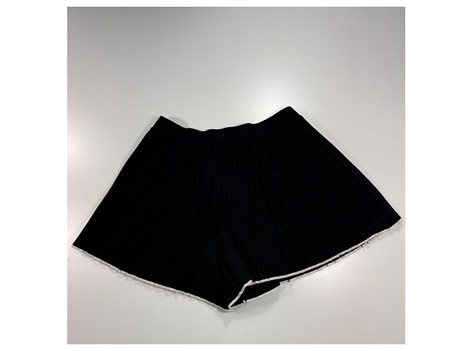 Short de punto plisado negro Jacquemus - vista 2