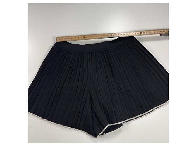 Short de punto plisado negro Jacquemus - vista 3