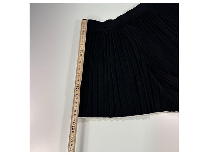 Short de punto plisado negro Jacquemus - vista 6
