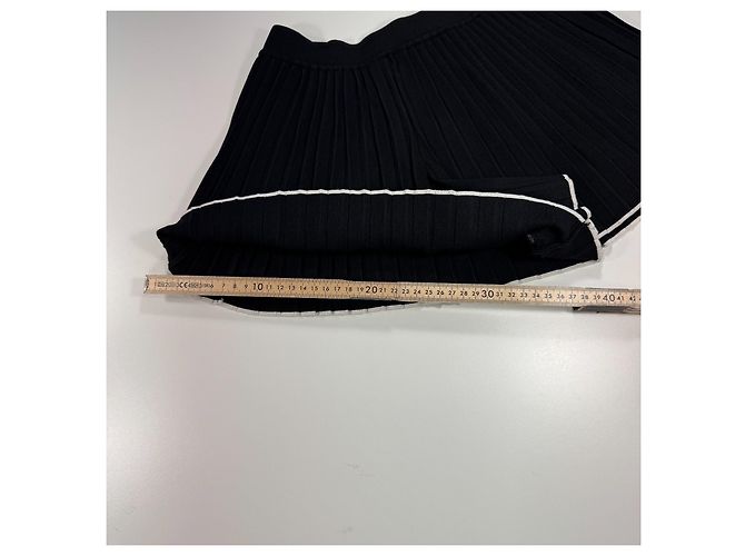 Short de punto plisado negro Jacquemus - vista 7