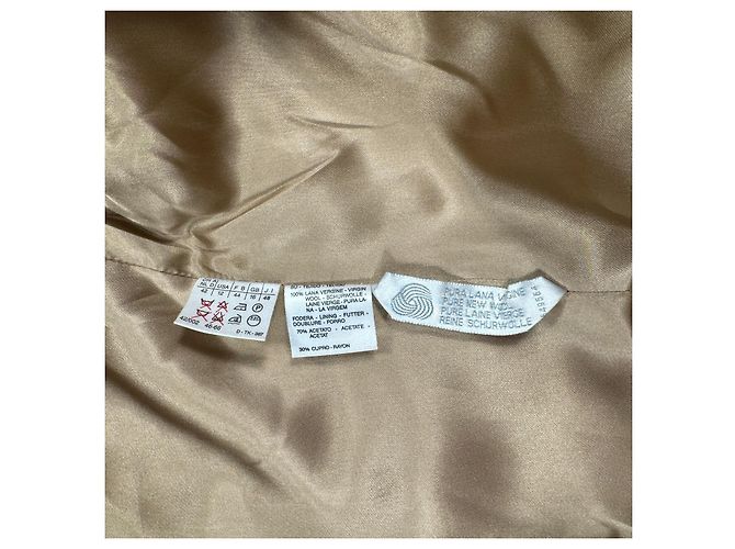 Abrigo de lana camel Max Mara Camello - vista 4