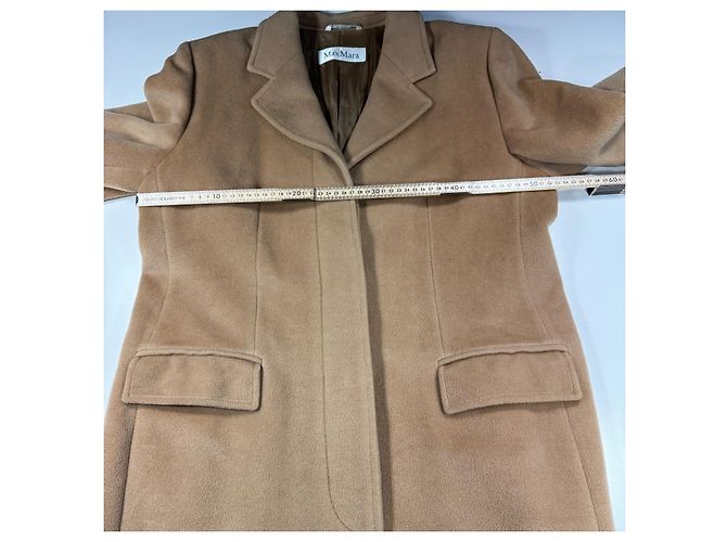 Abrigo de lana camel Max Mara Camello - vista 6