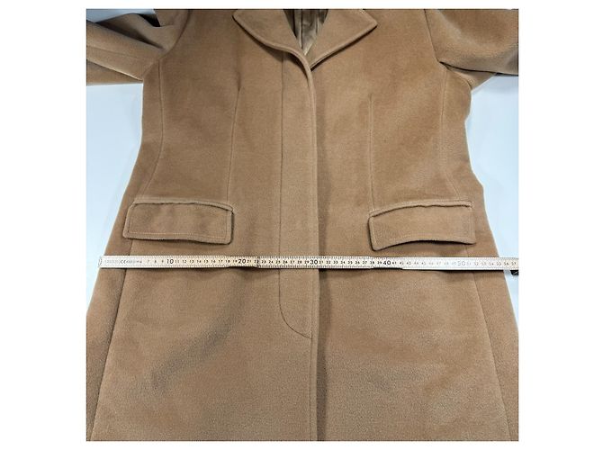 Abrigo de lana camel Max Mara Camello - vista 8