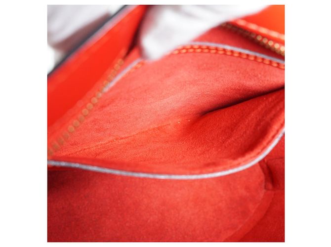 Louis Vuitton Vintage rote Epi Leder Saint Jacques PM Schultertasche - Ansicht 5