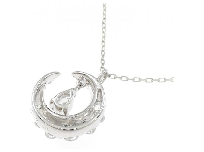 Autre Marque Collana in platino e diamanti Argento - vista 4