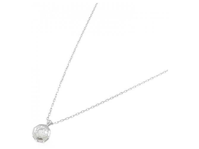 Autre Marque Collana di Diamanti PT900 PT850 Argento - vista 2
