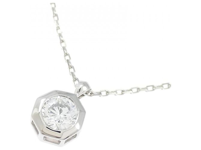 Autre Marque Collana di Diamanti PT900 PT850 Argento - vista 3
