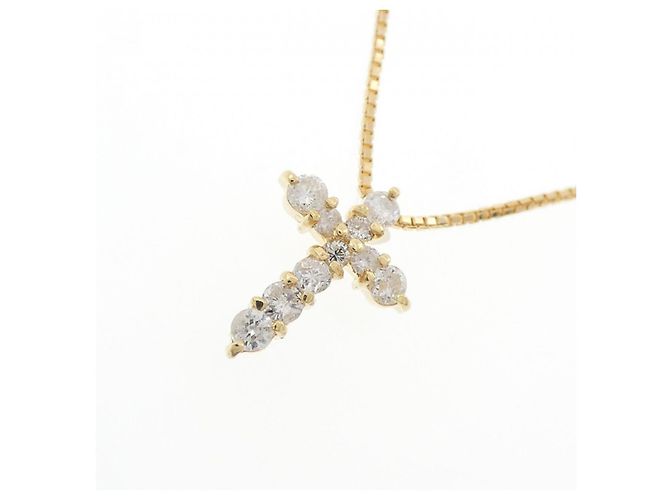 Autre Marque Collana con Diamanti Au750 D'oro - vista 3