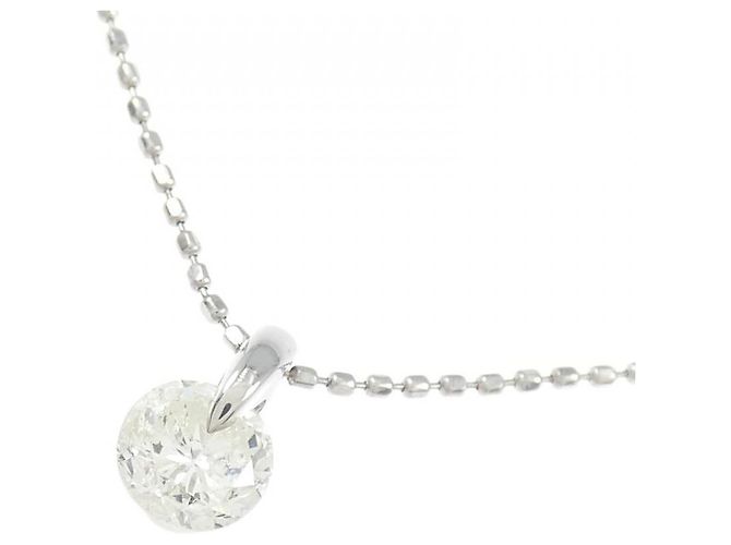 Autre Marque Collana di Diamanti PT900 PT850 Argento - vista 3