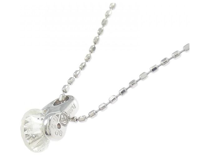 Autre Marque Collana di Diamanti PT900 PT850 Argento - vista 4