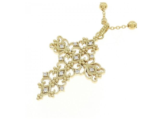 Autre Marque Collana con Diamanti Au750 D'oro - vista 3