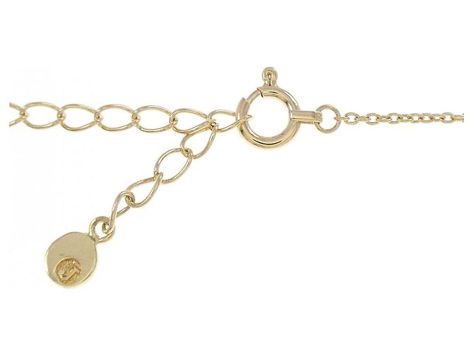 Autre Marque Au750 Diamant Initial K Halskette Golden - Ansicht 5