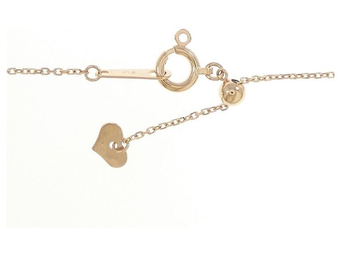 Autre Marque Collana Moon in Au750 e Diamanti Rosa - vista 5