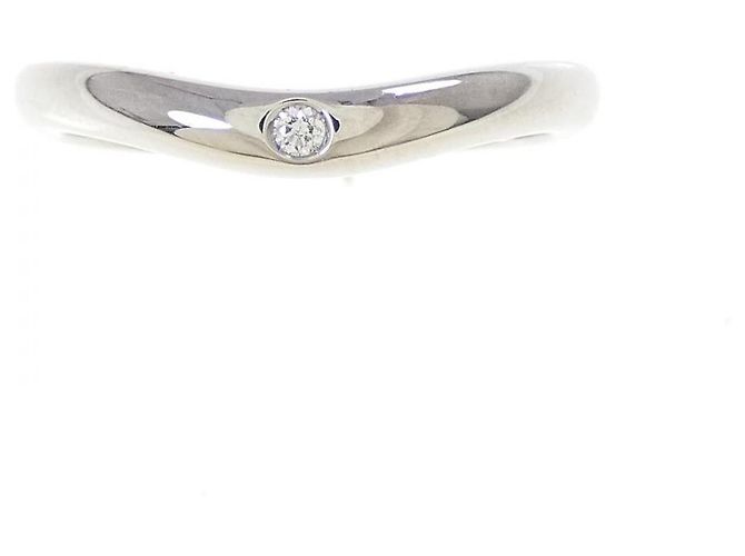 Bulgari Bvlgari Fedy Platin Diamantring Größe 7.5 Silber - Ansicht 2