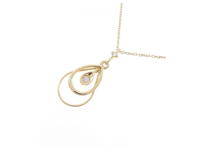 Autre Marque Collana con Diamanti Au750 D'oro - vista 3