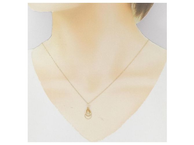 Autre Marque Collana con Diamanti Au750 D'oro - vista 6
