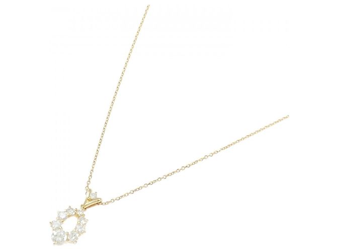 Autre Marque Collana con Diamanti Au750 D'oro - vista 2