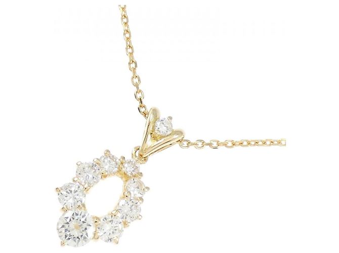 Autre Marque Collana con Diamanti Au750 D'oro - vista 3