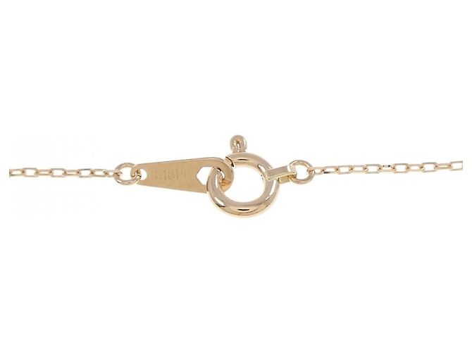 Autre Marque Collana Moon Star in Oro Rosa Au750 e Diamanti - vista 5
