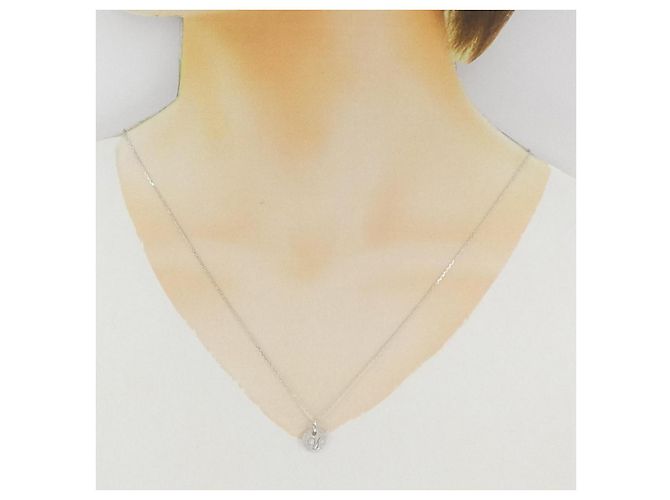 Autre Marque Collana in oro bianco Au750 Argento - vista 6