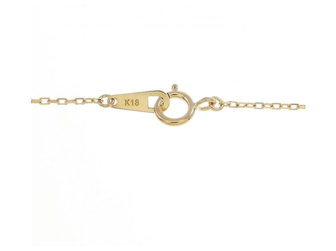Autre Marque Au750 Diamant-Initialen-Y-Halskette Golden - Ansicht 5