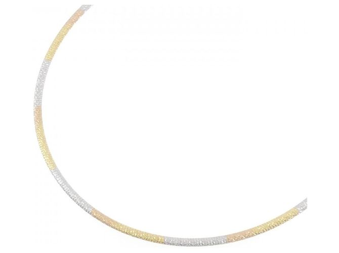 Autre Marque Collana 750 Tre Colori Multicolore - vista 2