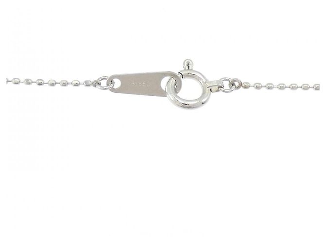 Autre Marque Collana di Diamanti PT900 PT850 Argento - vista 5