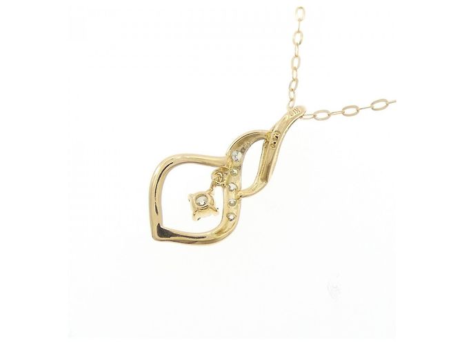 Autre Marque Collana con Diamanti Au750 D'oro - vista 4
