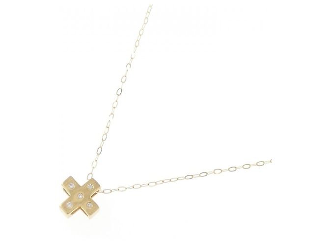 Autre Marque Collana con diamante Au750 D'oro - vista 2