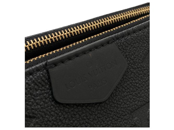 Bolso de hombro Louis Vuitton Monogram Empreinte Multi Pochette Accessoires Negro - vista 4