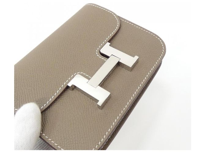 Hermès Hermes Constance Slim Wallet Braun - Ansicht 3