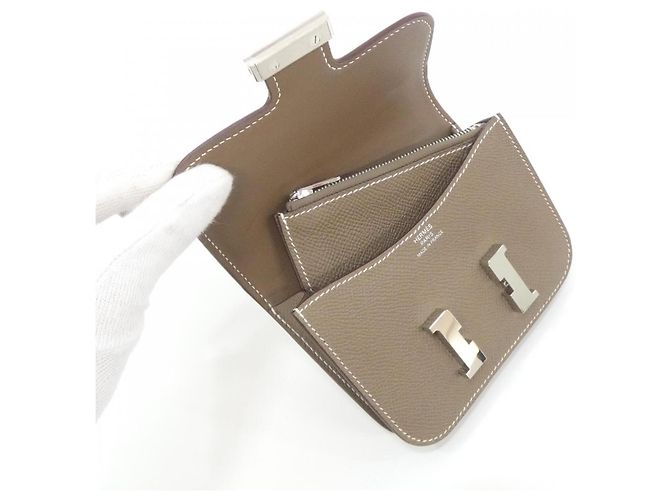 Hermès Hermes Constance Slim Wallet Braun - Ansicht 4