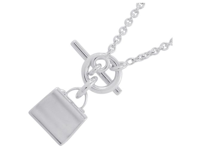 Hermès Collana Amulette Kelly Hermes, Argento, Pendente HERMES, - vista 3