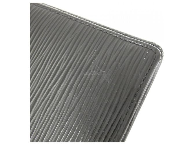 Louis Vuitton Epi Portefeuille Brazza Wallet Nero - vista 4