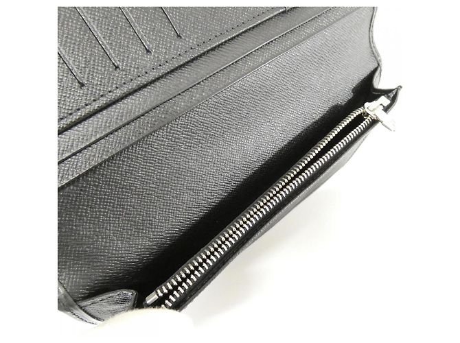 Louis Vuitton Epi Portefeuille Brazza Wallet Nero - vista 7
