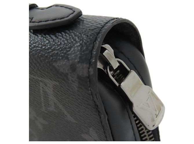 Clutch Louis Vuitton Zippy XL Monogram Eclipse da uomo LOUIS VUITTON Nero - vista 16
