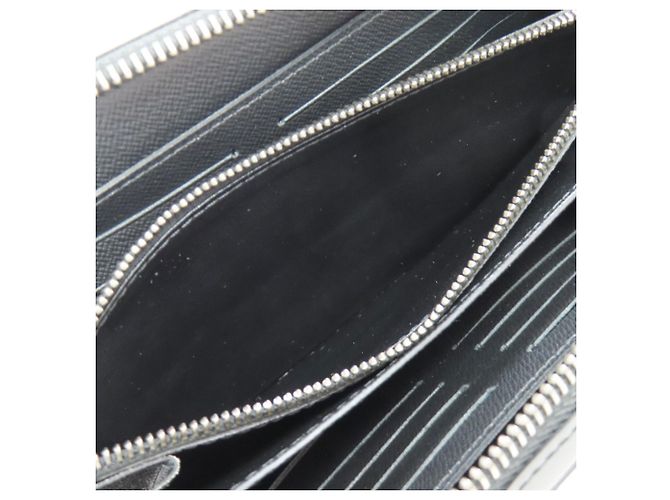 Clutch Louis Vuitton Zippy XL Monogram Eclipse da uomo LOUIS VUITTON Nero - vista 5