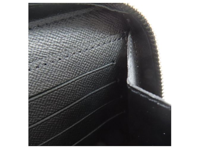 Clutch Louis Vuitton Zippy XL Monogram Eclipse da uomo LOUIS VUITTON Nero - vista 7